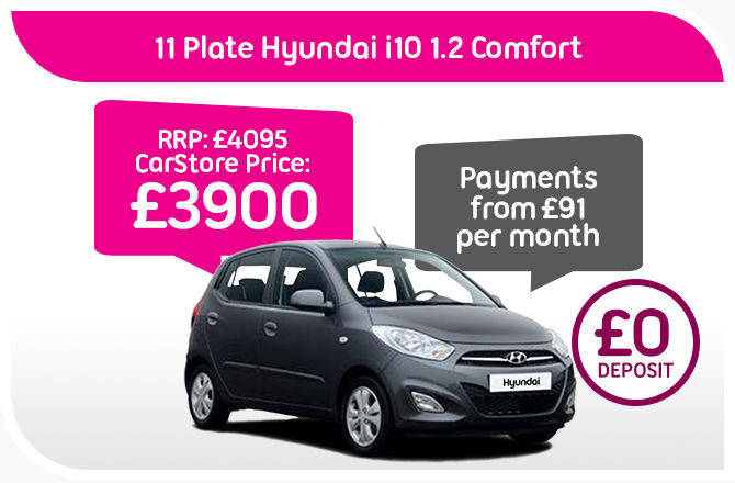 11 Plate Hyundai I10 1.2 Comfort 5dr